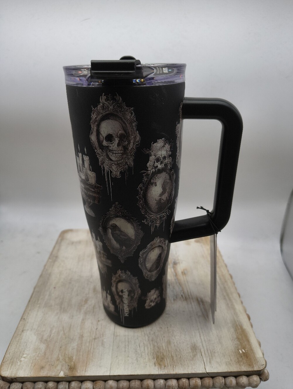 Halloween Hydra Peak 32 Ounce Stainless Steel Skull/Raven Insulated Tumbler